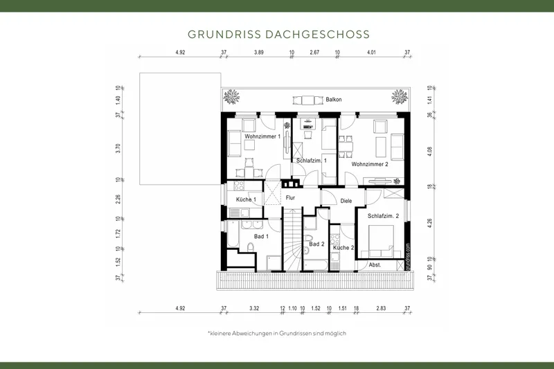 Grundriss DG