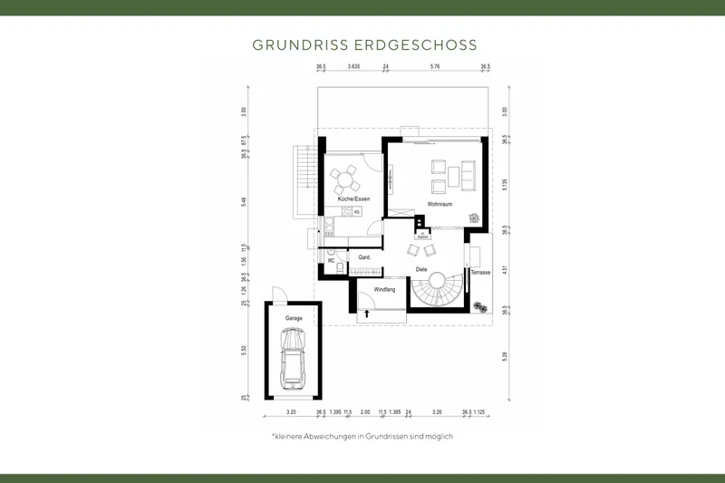 Grundriss EG