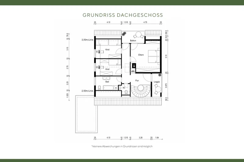 Grundriss DG