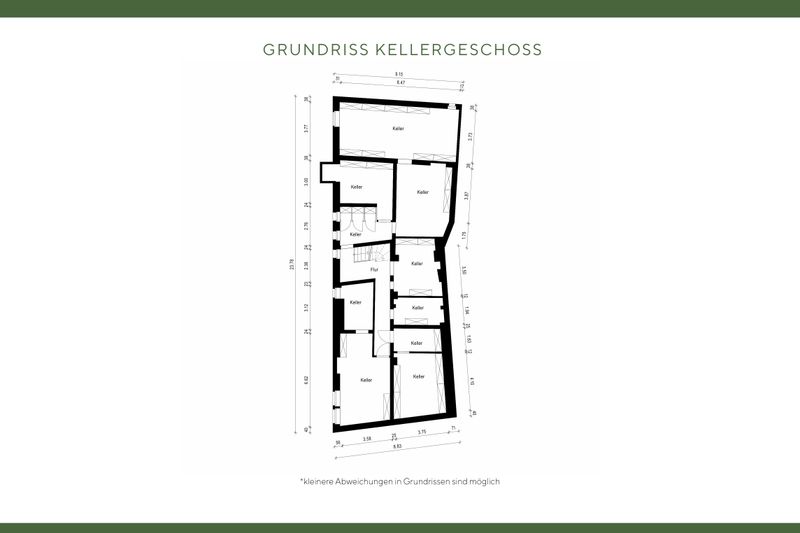 Grundriss Keller