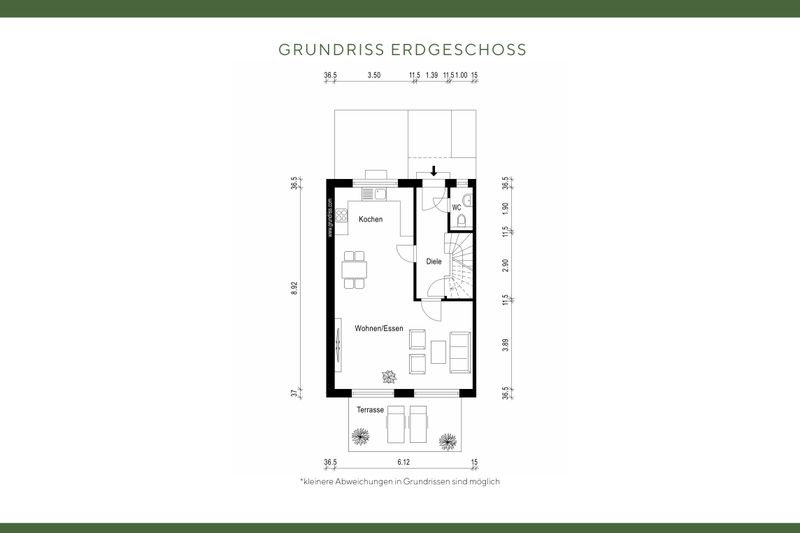 Grundriss Erdgeschoss