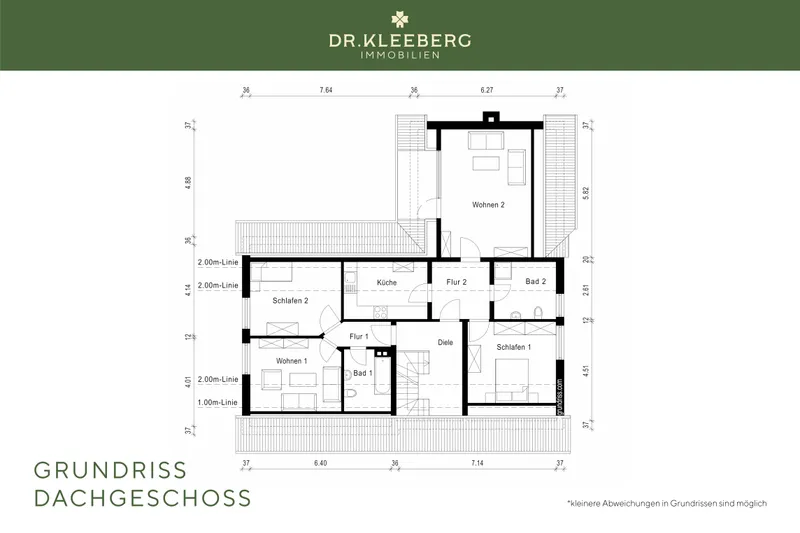 Grundriss Dachgeschoss