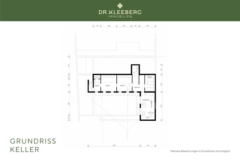 Grundriss Keller 