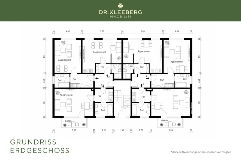 Grundriss Erdgeschoss
