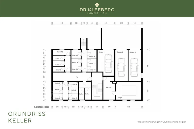 Grundriss Keller