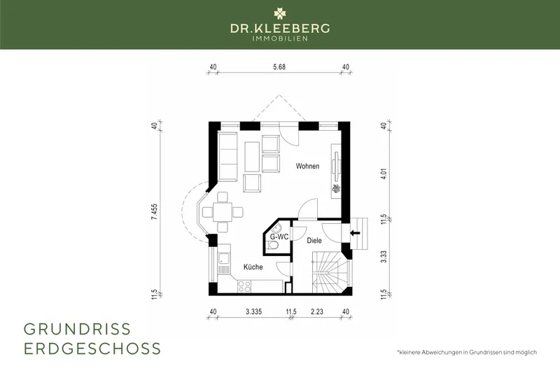Grundriss Erdgeschoss