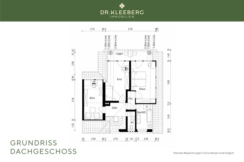 Grundriss Dachgeschoss