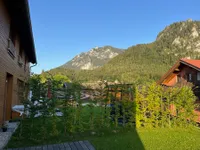 Blick vom Grundstück