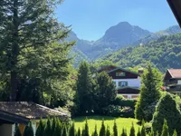 Blick vom Balkon