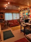 Bibliothek im Hobbyraum