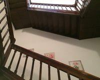 Treppenhaus zu den Etagen