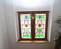 Fenster im Treppenhaus