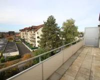 Balkon mit Aussicht