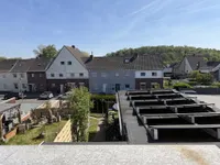 Blick vom Balkon