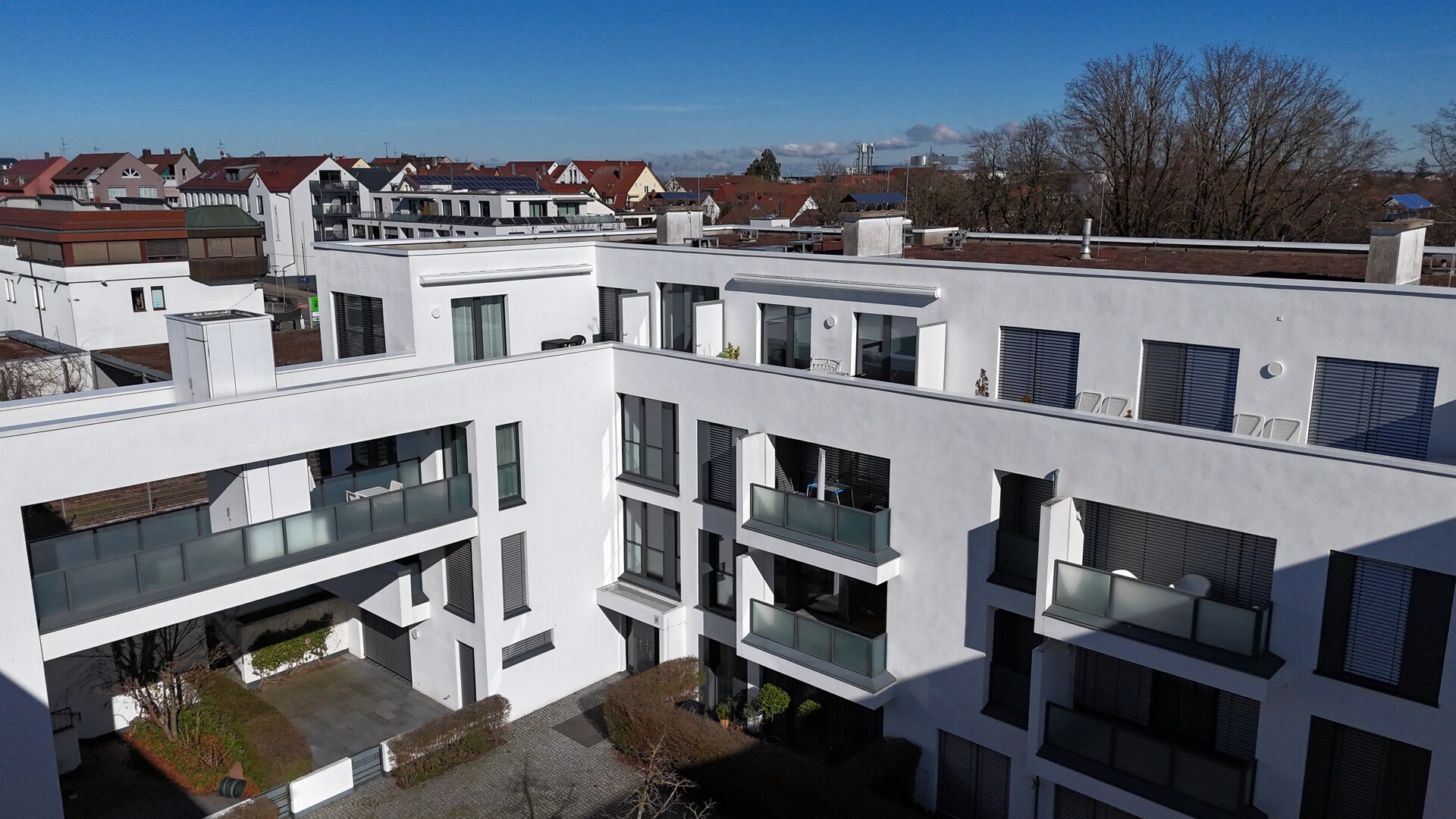 Außenansicht Wohngebäude