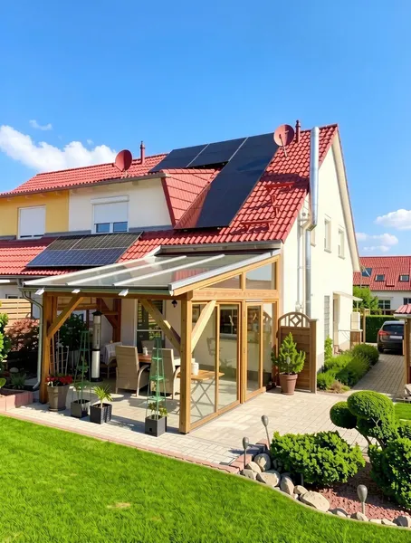 Ihr sehr gepflegtes neues Zuhause mit Wintergarten & Kamin in F&uuml;nfeichen