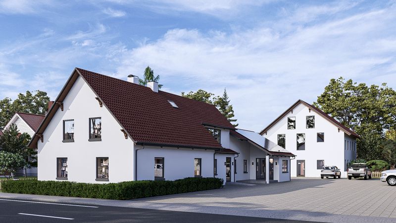 Zweifamilienhaus mit Neubau-Anbau (2023) zzgl. Stellpl&auml;tze&ndash; Attraktive Kapitalanlage!