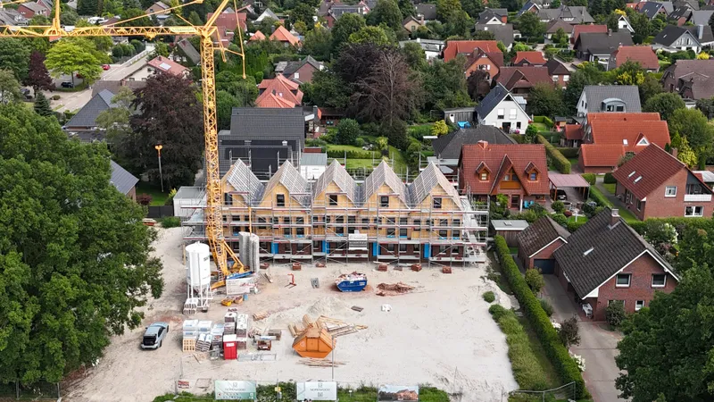 Neubau Reihenhäuser