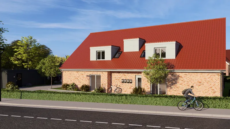 Neubauprojekt Kfw 40 QNG Obergeschosswohnung mit Dachterasse