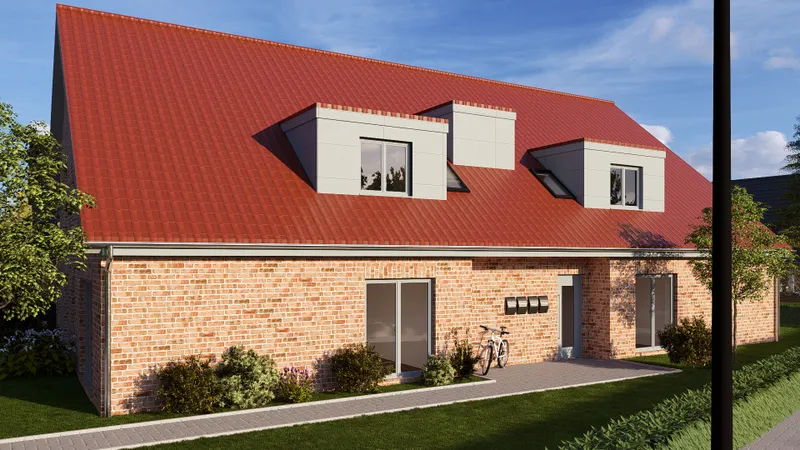 Neubauprojekt Kfw 40 QNG Erdgeschosswohnung mit Terasse