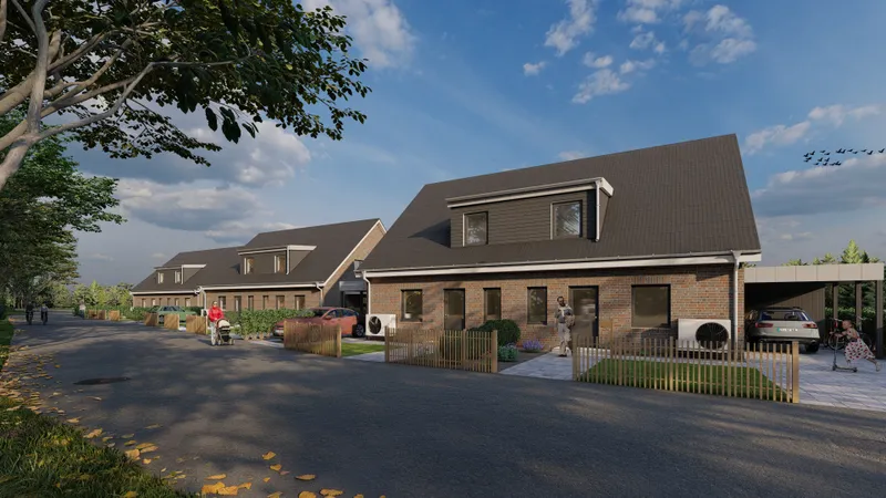 Kapitalanleger aufgepasst: Kfw 40 QNG Doppelhaus