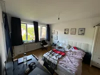 Wohn- und Schlafzimmer Ansicht 2