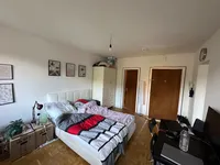 Wohn- und Schlafzimmer Ansicht 1