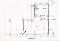 Grundriss Fläche Erdgeschoss