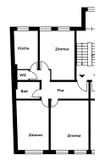 Grundriss Elisabethstraße 3OG links