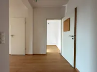 Flur Blick in den Röntgenraum