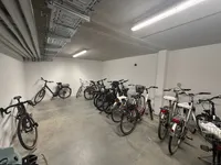 Gemeinschaftsfläche für Fahrräder