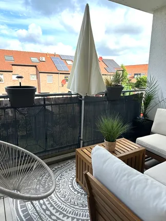Teilansicht Balkon
