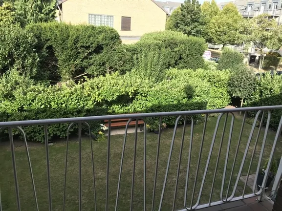 Blick vom Balkon