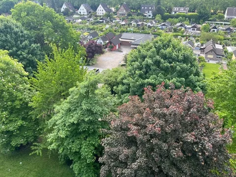 Blick vom Balkon