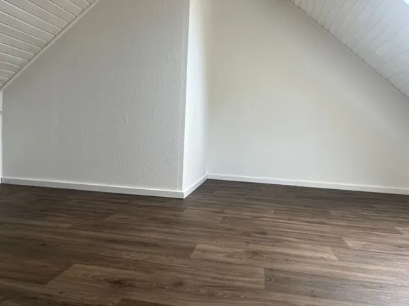 Teilansicht Spitzboden