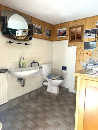 WC im Garten