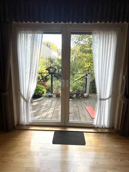 Ausblick vom Essbereich