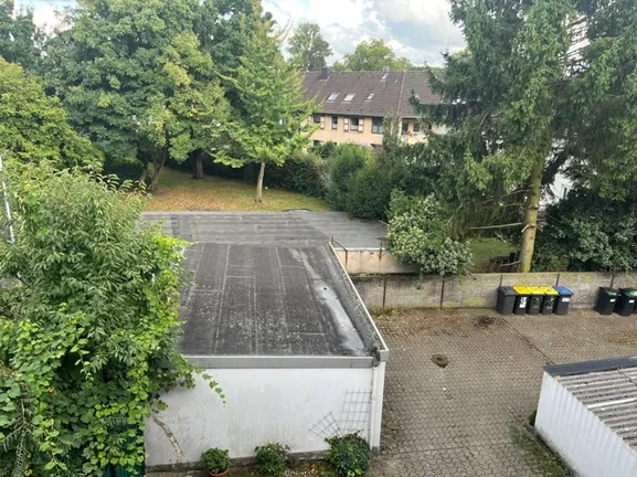 Blick vom Balkon