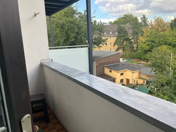 Teilansicht Balkon