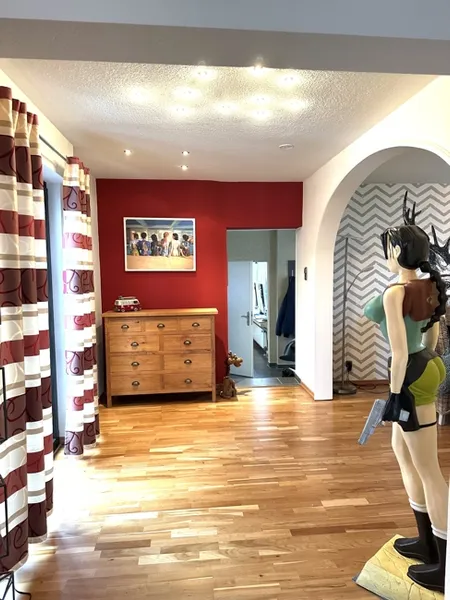 Übergang Wohn-Essbereich