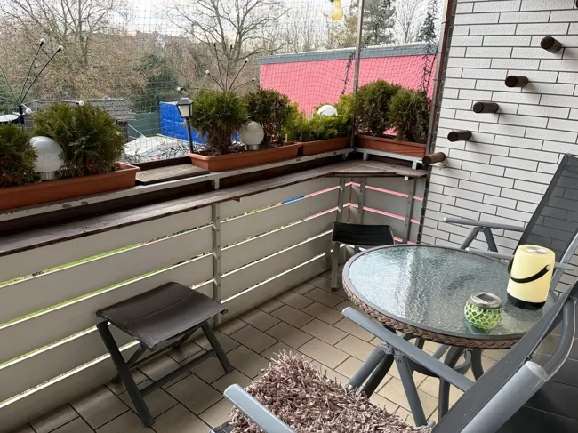 Ansicht Balkon