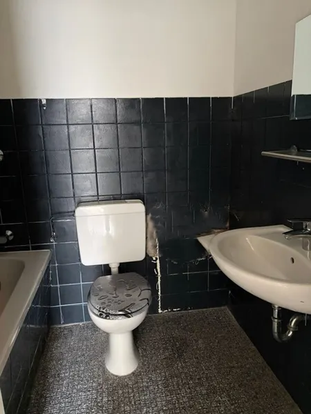 Teilansicht Badezimmer