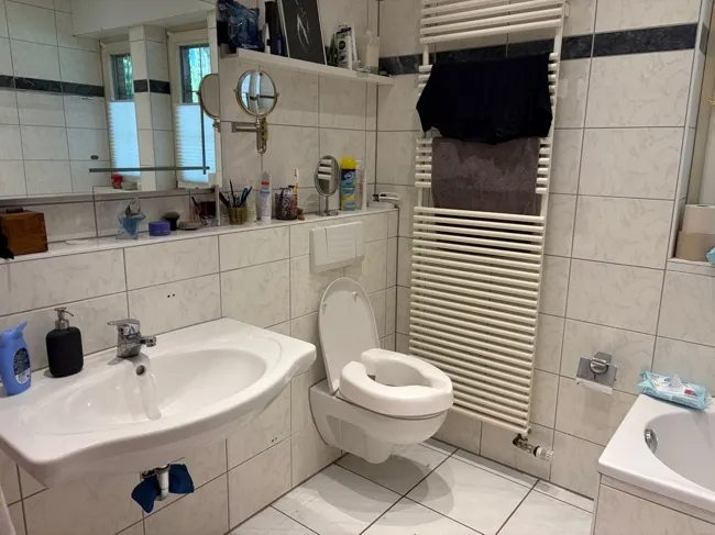 Teilansicht Badezimmer