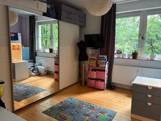 Teilansicht Schlafraum