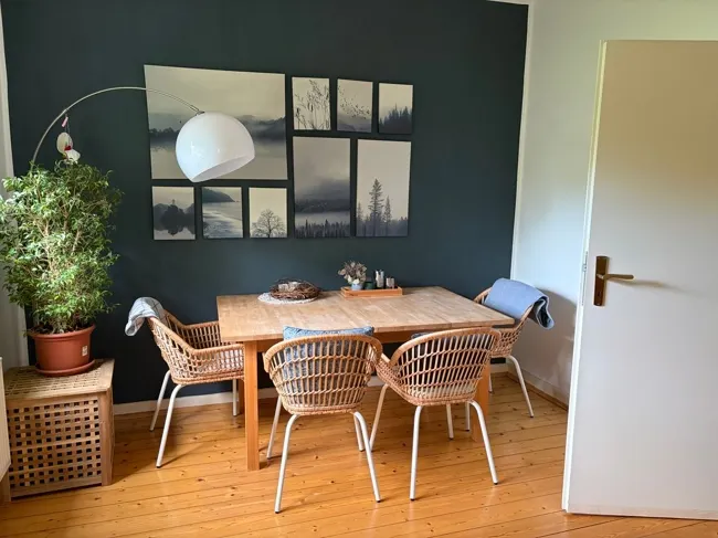Ansicht Esszimmer/Durchgangszimmer zur Küche
