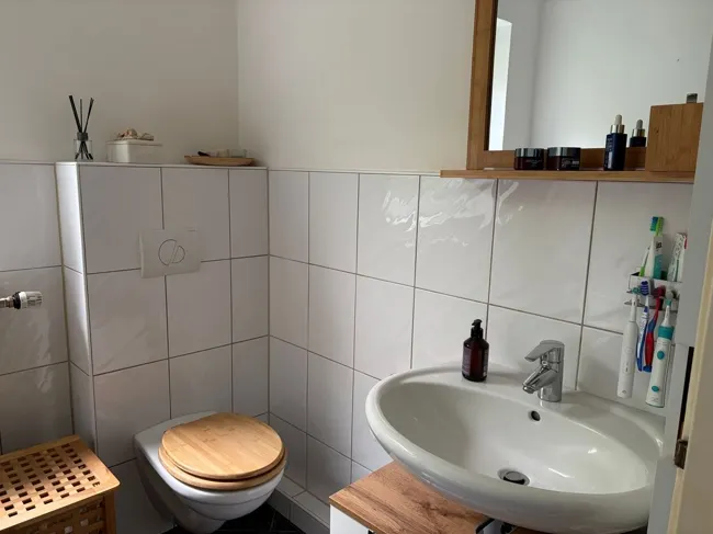 Teilansicht Badezimmer