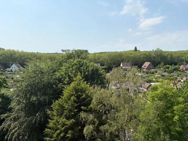 Blick vom Balkon