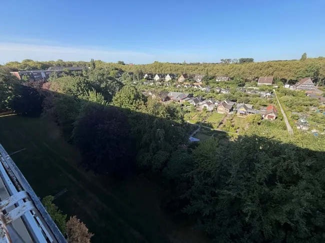 Blick vom Balkon