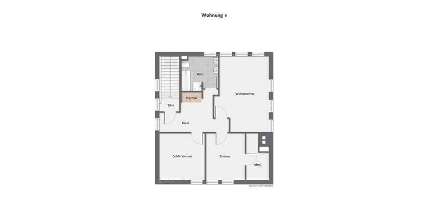 90,54 m² Miete 592,13 €