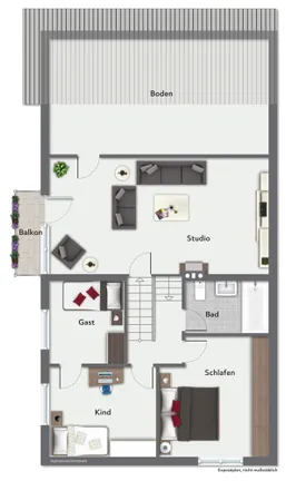 Grundriss Obergeschoss